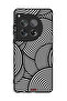 OnePlus 12 Protective Case Cover Circles Illusion Pattern