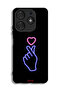 Tecno Spark 10 Pro Protective Case Cover Snap Heart Art