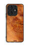 Tecno Spark 10 Pro Protective Case Cover Crack Wood