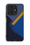 Tecno Spark 10 Pro Protective Case Cover Triangles Leather Shades Pattern