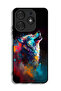 Tecno Spark 10 Pro Protective Case Cover Wolf Colorful Art