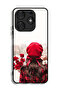Tecno Spark 10 Pro Protective Case Cover Holding Flowers