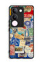 vivo S17 Protective Case Cover Stickers Of Different Cities