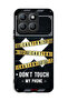 Honor X8b Protective Case Cover Caution Never Touch My Phone