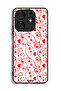 Tecno Spark 10 Pro Protective Case Cover Hearts Pattern