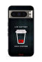 Google Pixel 8 Pro Protective Case Cover Low Battery Need Coffee