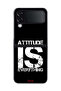 Samsung Galaxy Z Flip 4 Protective Case Cover Attitude Is Everything