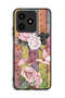Realme C53 Protective Case Cover Peach Butterflies And Roses