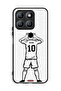 Honor X8b Protective Case Cover Messi Sketch