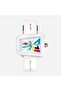 Adult Unisex Analog Watch, White 38-343-002, 42 mm - 2