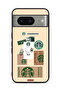 Google Pixel 8 Protective Case Cover Coffee Sticker