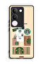 vivo V29 Protective Case Cover Coffee Sticker