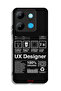 Infinix Smart 7 Protective Case Cover Ux Designer Sticker