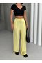 Women's Seersucker Fabric Pocket Pants - 4