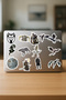 The Elder Scrolls V Skyrim Video Game Phone Laptop Adhesive Foil Sticker Pack (20 Pcs) - 4