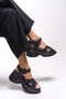 Elysthara Women's Sandals 00129021 Black - 3