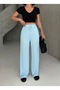 Women's Seersucker Fabric Pocket Pants - 3