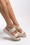 Nanletha Women's Sandals 0012794 Beige Skin