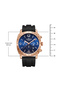 LUMINA CHRONOSPHERE Men's Chronograph Blue Dial Watch - T9102-KSBN - 6