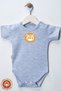 Unisex 100% Organic Cotton Cute Animals Printed 0-12 Months 6-Piece Short Sleeve Baby Bodysuit Set - 3