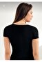 Hawks, 6 Pack Women's Lycra Short Sleeve V Neck Body Undershirt ****** - 2