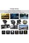 MUNTAQI Dash Cam Front and Rear Inside 1080P Full HD – 3 Channel Car Camera with 32GB Card, 170°+ - 2
