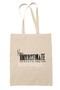 Never Underestimate Power of Single Step Written Positive Printed Gift Organic Raw Cloth Bag