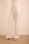 Elastic Waist Linen Trousers - 3