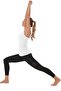 Ghassy Co. Women's Moisture Wicking Compression Sleeveless Off the Shoulder Design Sports Singlet - 2
