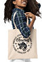 Taurus Personality Traits Themed Taurus Character Printed Gift Organic Raw Cloth Bag