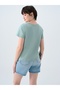 Women's Regular Fit T-Shirt Lf2038918 Mint Green - 3