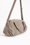 Unisex Sand Crinkle Fabric Shoe Compartment Cross Strap Sports and Travel Bag 3029 - 5