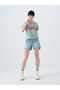 Women's Regular Fit T-Shirt Lf2038918 Mint Green - 2