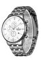 CELESTIA ELITE Men's Chronograph Silver Dial Watch - T6102-SBSS - 2
