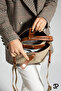 Original Women's Medium Size Waterproof Faux Leather Printed Hand and Shoulder Bag Shopper 342055Pc - 5