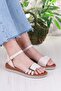1000 Ceyn Buckle Detailed Comfortable Lightweight Women's Sandals