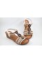 25Y145-4 Orthopedic White Women's Sandals - 4