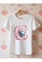Girl's T-Shirt Tshirt with "C" Graphic Print for Kids Girls - 4
