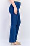 Women Flare Stretchable Jeans, Medium Blue - 4
