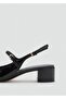 Block Heels Patent Leather Shoes - 4