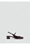 Block Heels Patent Leather Shoes - 2