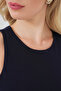 Women's Halter Neck Snap Body 972 - Navy Blue - 6