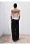 Pleated Wide Leg Pants - 4