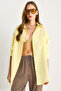 Women's Yellow Oversize Basic Muslin Shirt 60282021 - 4