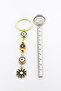 Black Flower Cluster Keychain, Gift Bag Ornament - 6