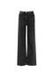 Stone Embroidered Wide Leg Denim Trousers 25Yd9132 Anthracite - 5