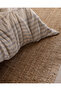 Breville Double Muslin Yarn Dyed Elastic Duvet Cover Set - Ecru/Beige - 4