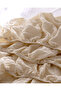Breville Double Muslin Yarn Dyed Elastic Duvet Cover Set - Ecru/Beige - 8