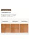 Interlocking Deck Tiles Composite Plastic – Waterproof, Slip-Resistant, Durable – 9 Pcs 30x30cm - 8