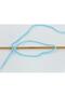 Lot of 4 X 100Gr Skeins Ice Yarns Baby Batik Yarn Light Blue Shades White - 3